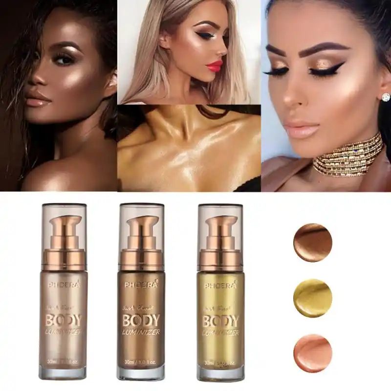 highlighter under foundation