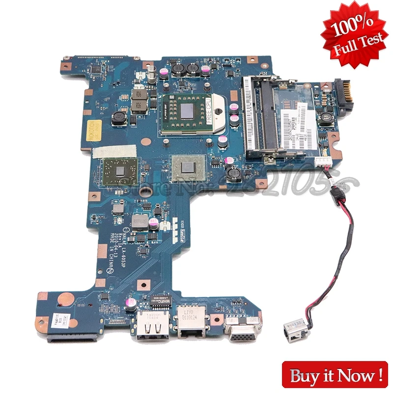 NOKOTION NALAE LA-6053P K000103980 для Toshiba Satellite L675D материнская плата для ноутбука HD3200 DDR3 Бесплатный процессор