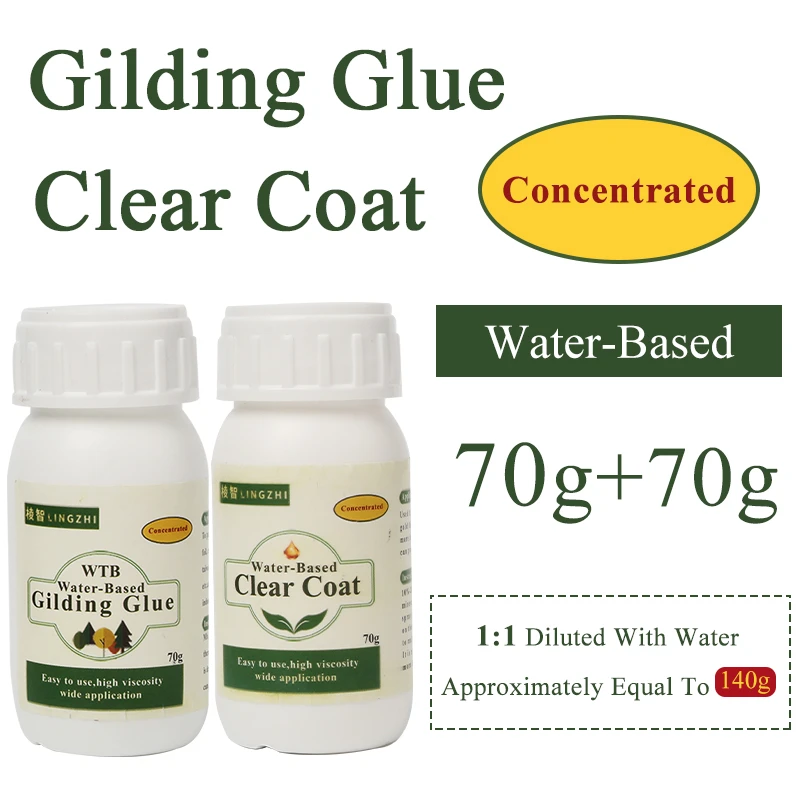 Adhesive Gold Foil Crafts Gilding Glue Gold Leaf Adhesive Gold Leaf