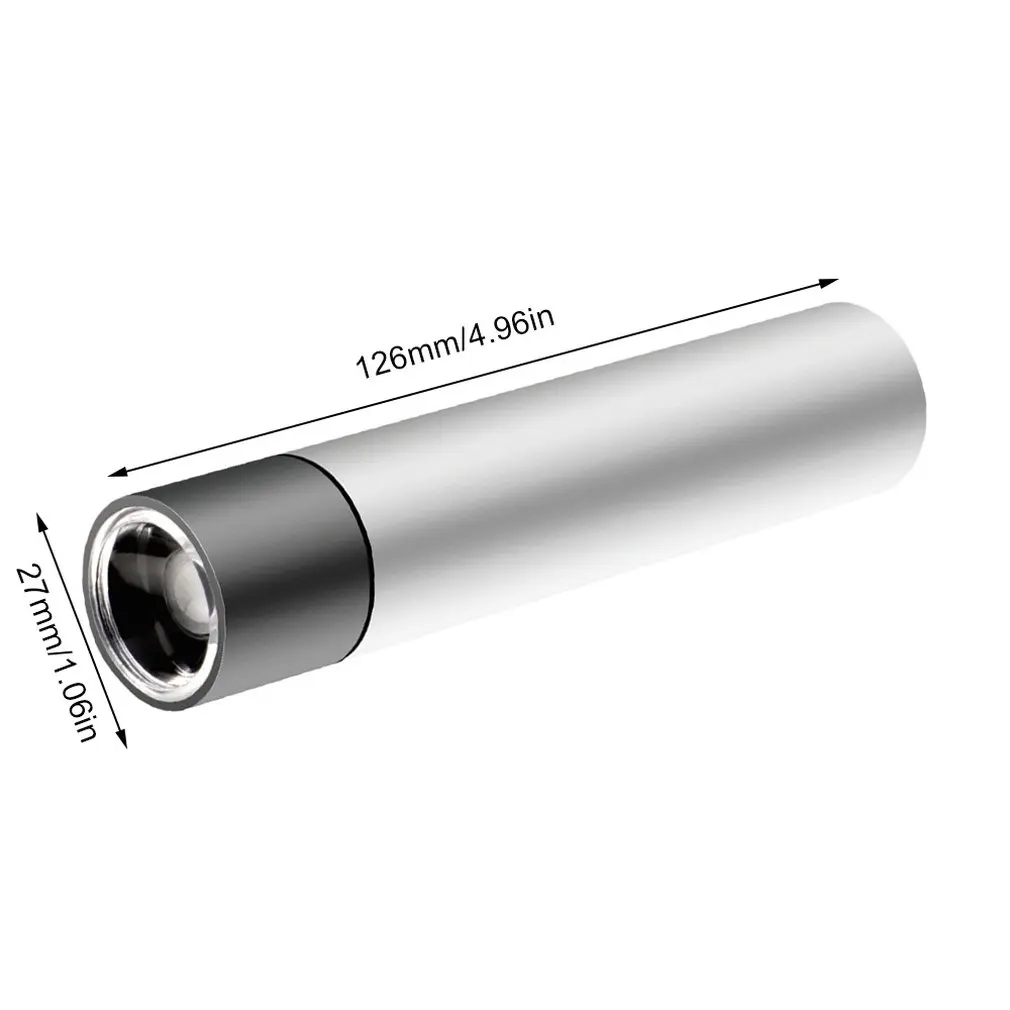 Алюминиевый сплав мини Usb зарядка блики T6 фонарик Многофункциональный Открытый аварийный мобильный мощный светодиодный фонарик 1200 мАч