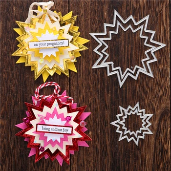 

DiyArts Geometric Dies Metal Cutting Die for Scrapbooking Decorative Mold Craft Stencil Punching Templates Paper/photo Album