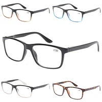 Turezing Reading Glasses  Spring Hinge Men Women Readers Eyeglasses  Diopter +0, +50, +75, +100, +200...+600 1
