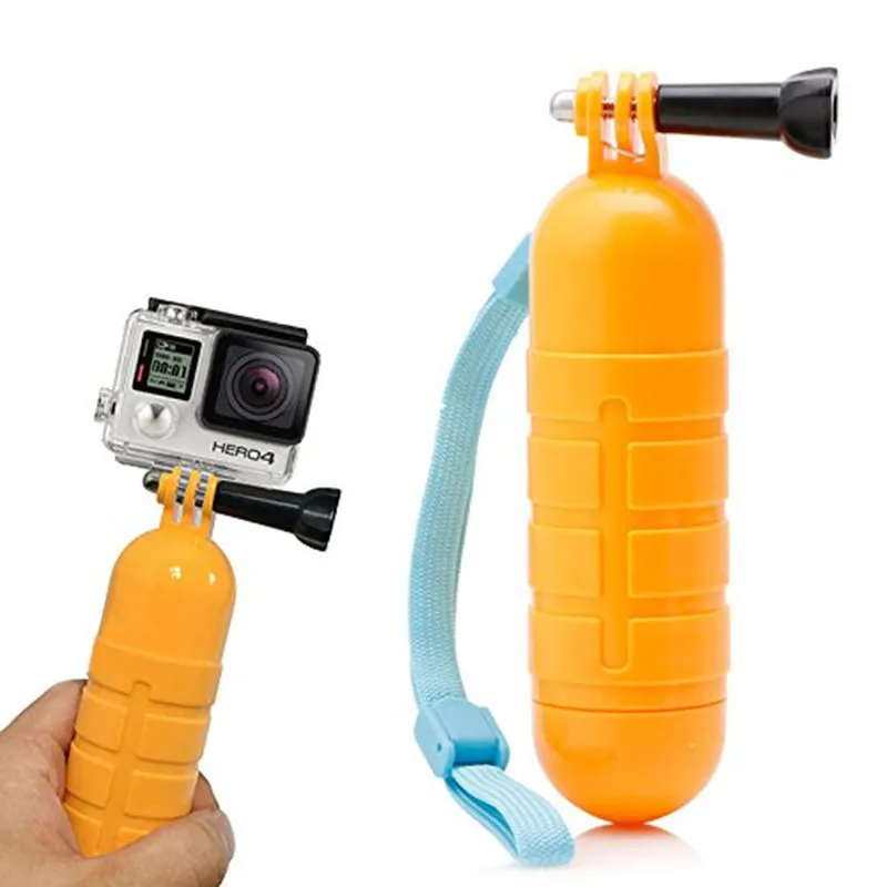 Go Pro аксессуары желтый плавающий захват монопод ручка Штатив для Gopro Hero 7 6 5 Xiaomi Yi 4k