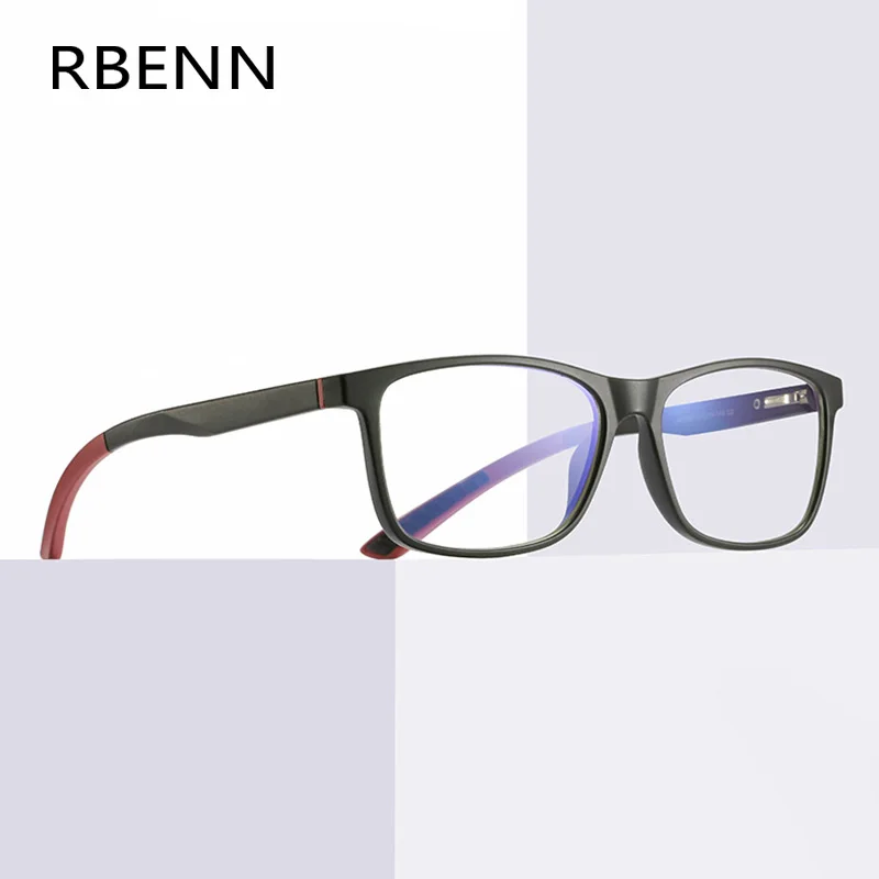 Очки для чтения RBENN TR90 мужчин и женщин модные компьютерные с блокировкой