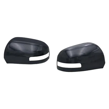 

1 Pair Left & Right Black Door Side Rear View Wing Mirror Cover Cap Fit For Mitsubishi Outlander 2013-2015 2016 2017 2018 2019