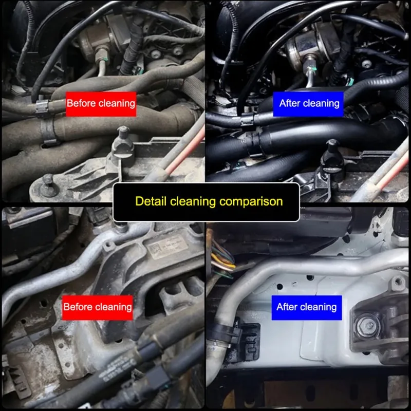 Hgkj очиститель моторного отсека для удаления тяжелого масла Автомобильные Чистящие наборы дезактивация практичный, высококачественный, прочный 50 мл