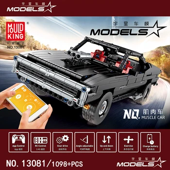 

Compatible Lepining 42111 Technic Series RC Dodge Charger Car Faster and Furioused Moive Bricks Model Building Blocks Kids TOYS