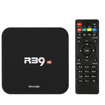 

Docooler R39 TV Box Smart Android 7.1.2 TV Box RK3229 Quad Core UHD 4K 1G / 8G Mini PC WiFi H.265 HD Media Player PK X96 X96mini