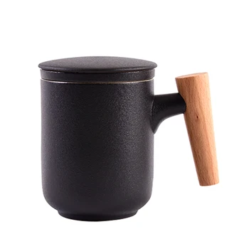 

Mug Cup European with Cover Office Have A Nice Day Coffee Mug Middle Finger Reusable Tumbler Black Tea Home Decoration GG50mk
