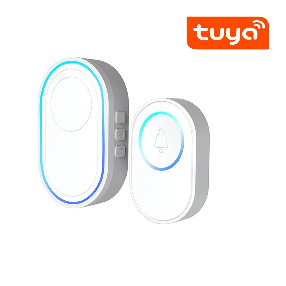 Беспроводной Wi Fi Tuya APP с дистанционным управлением умный дверной звонок 58