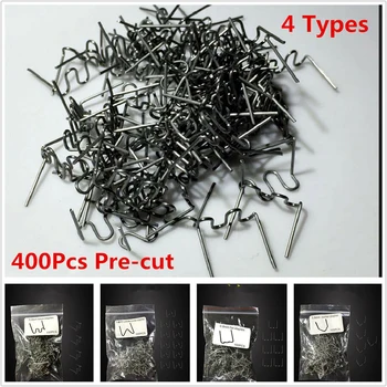 

Repair Stapler Staples Kit Silver Wave 400pc set For Plastic Welder Tool