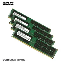 DDR4 32GB 8GB 16GB 4GB pamięć serwera 2400 2133MHz ECC REG RAM obsługa X99 płyta główna zestaw