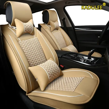 

KADULEE 1pcs car seat cover for Chery a3 a5 amulet cowin e5 qq6 tiggo 3 5 7 fl t11 of 2018 2017 2016 2015 car accessories