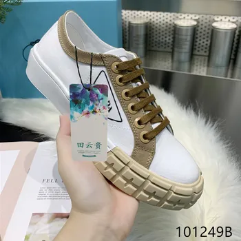 

2020 Luxury Brand SILK High Quality Vulcanized Ladies Shoes Flat Shoes Sneakers Zapatos De Mujer Modis Women's Shoes White Shoes