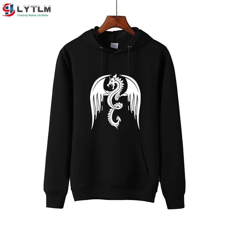 LYTLM/футболка с драконом детская забавная одежда весенне-Осенние футболки для мальчиков с изображением рок-черепа, футболка с длинными рукавами для девочек-подростков