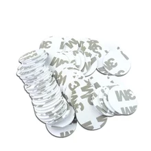 125 кГц RFID тег EM4100 TK4100 ID Монета 3M наклейки с фокусным расстоянием 25 мм(набор из 100) Карточки контроля доступа брелоков метки записываемых брелоков Брелок ID