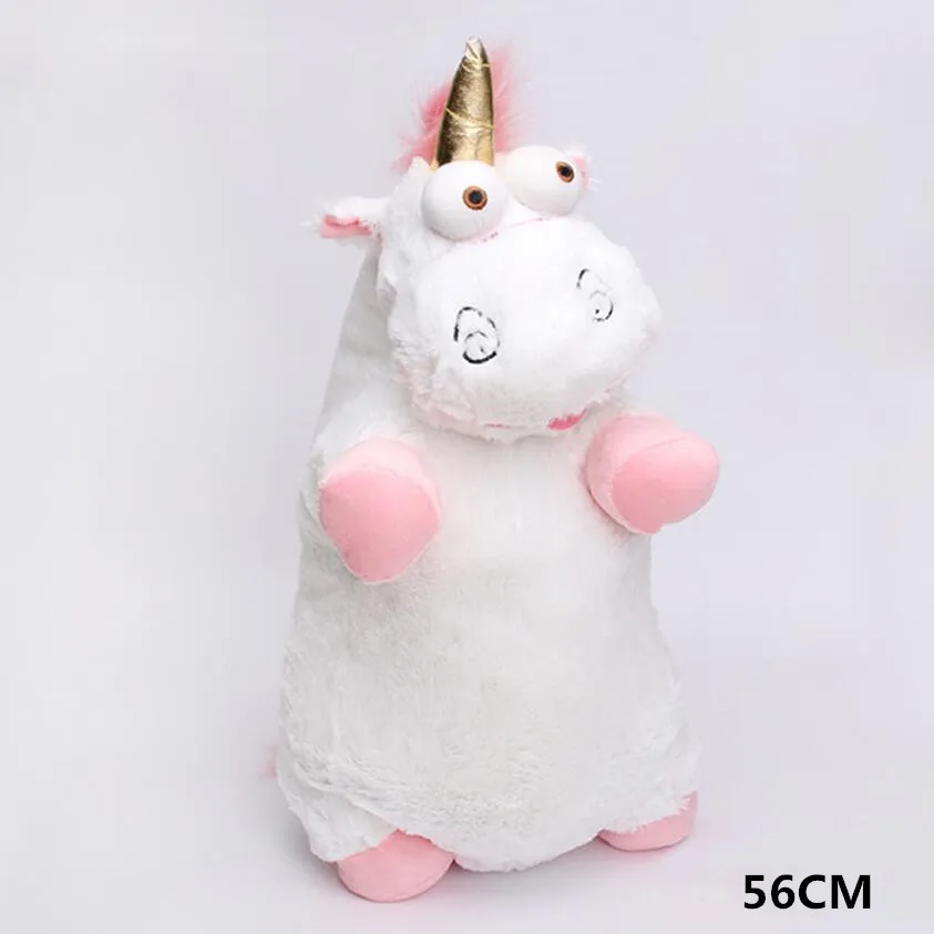 56 см пушистая Милая Kawaii плюшевая мягкая игрушка единорог лошадь милый детский подарок