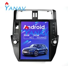 12,1 zoll Tesla Bildschirm Android 9. 0 px6 GPS Navigation für-TOYOTA Prado 14-17 Tesla Radio Screen Auto Multimedia-Player