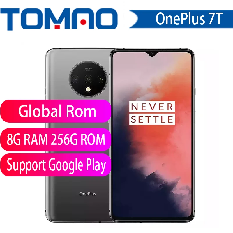 Оригинальный смартфон OnePlus 7T с глобальной прошивкой Snapdragon 855 Plus AMOLED экран 6 55 дюйма