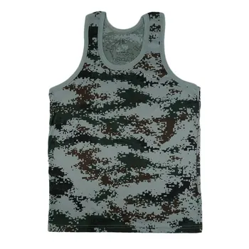 

Men Bodybuilding Fitness gyms Camouflage Tank Top Vest fashion Brand clothing Stretchy Wild Tight sportswear Undershirt