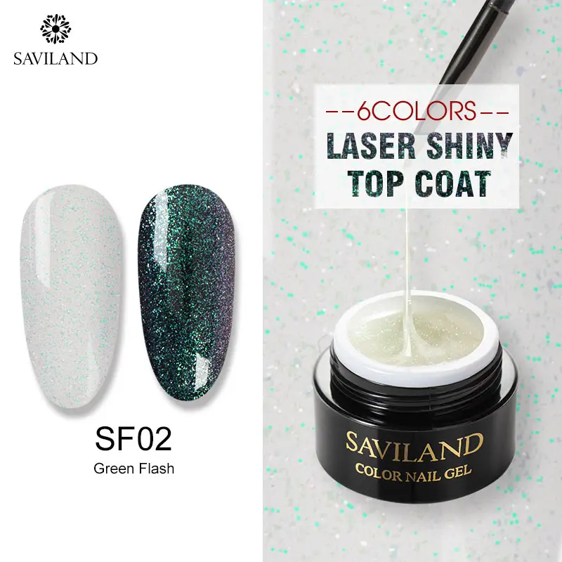 6ml SF02 Saviland 30 мл УФ быстросохнущее резиновое Базовое покрытие верхнее покрытие лак стойкий не Чистый Блестящий гель лак для ногтей праймер для дизайна ногтей - Цвет: 6ml SF02
