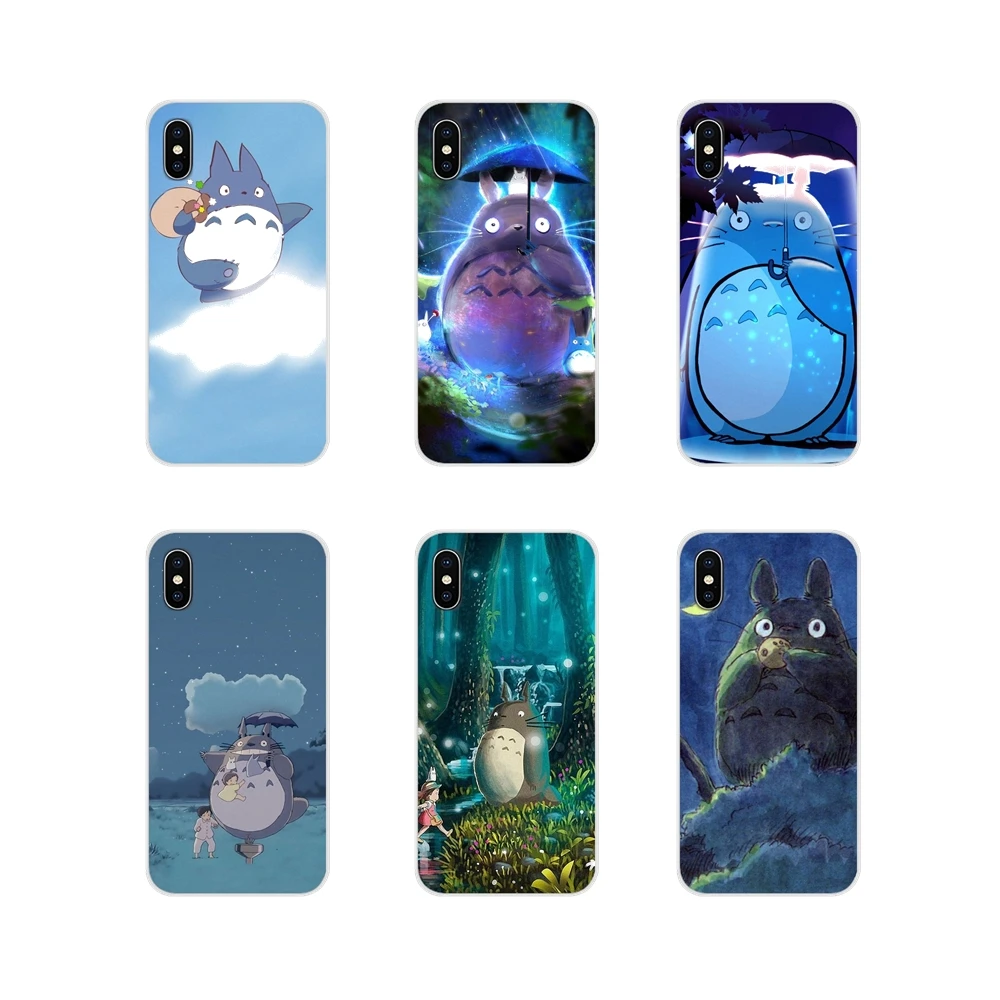 Аксессуары чехол для телефона Huawei Honor 4C 5C 6X 7 7A 7C 8 9 10 8C 8S 8X 9X 10I 20 Lite Pro Totoro Chihiro
