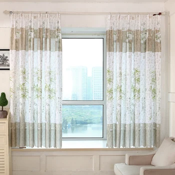 

Voile Drape Panel Sheer Valances Curtains For bedroom,