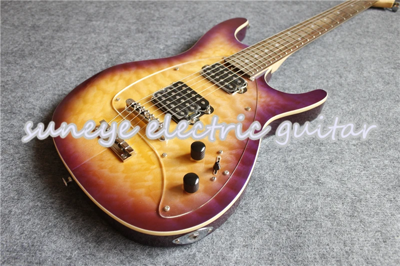 Новое поступление Steve Morse Signature Music Man style SM-Y2D электрогитара левша Гитарный комплект на заказ