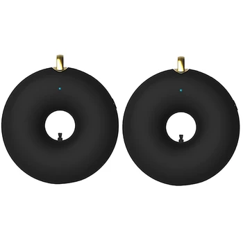 

2PCS Mini Portable Air Cleaner Air Purifier Necklace, Smoke Dust Odor and Formaldehyde Remover for Home Office