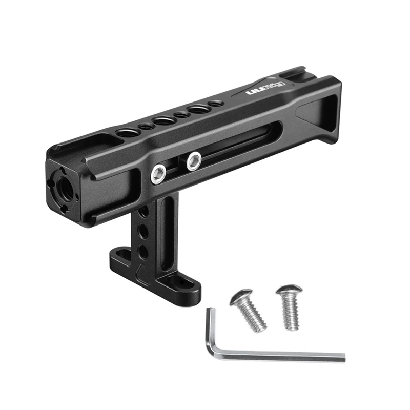 UURig R018 ручка для камеры с 3 отверстиями для холодного башмака Arri 1/4 винтовая установка для Canon Nikon sony DSLR аксессуары