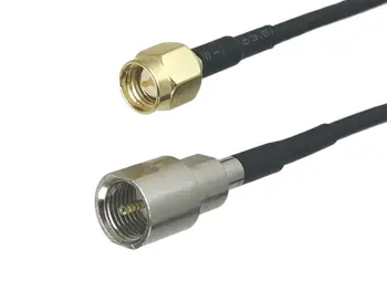 

1Pcs RG174 SMA Male Plug to FME Male plug Connector RF Coaxial Jumper Pigtail Cable For Radio Antenna 4inch~10M