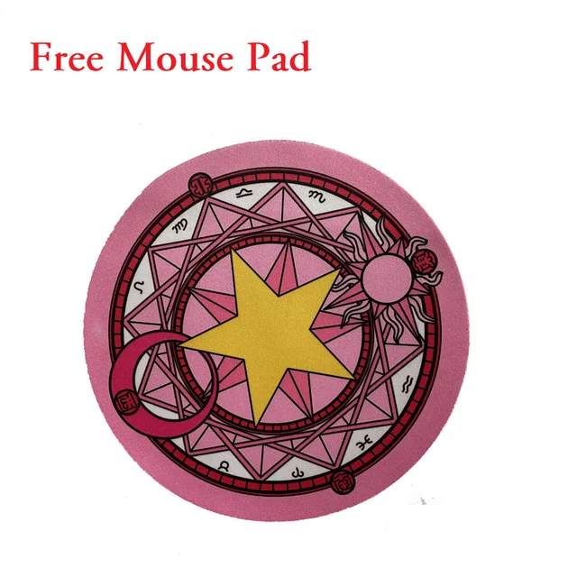 Kawaii Wireless Keyboard, Mouse, Number Pad And Free Mouse Pad 6