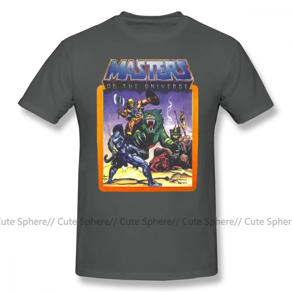 Футболка «Мастера Вселенной», футболка «он-человек», «Мастера Вселенной», «сцена битвы со скелетором», футболка с короткими рукавами, футболка