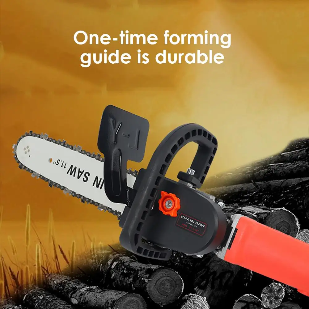 Black Electric Chain Saw Cutting Part Portable