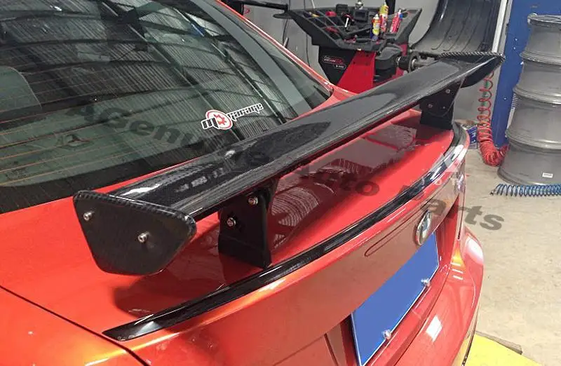 Углеродное волокно GT задний багажник спойлер загрузки крыло для всех автомобилей седан