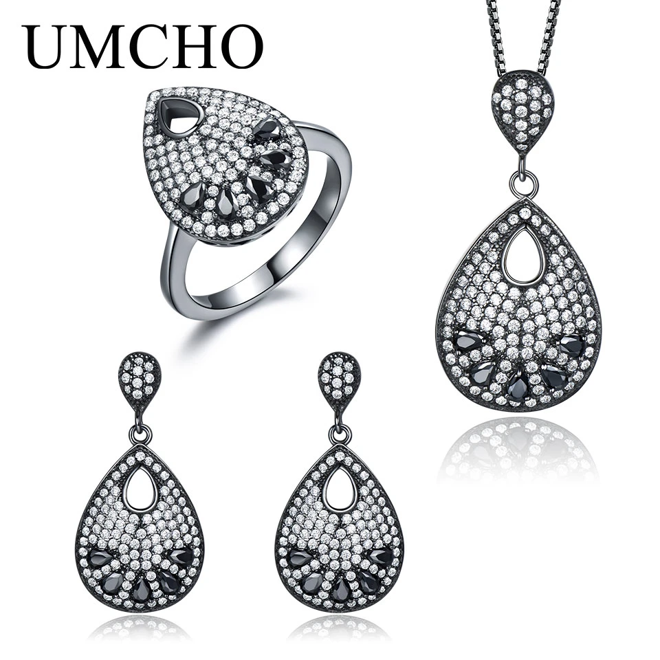 UMCHO 925 Sterling Silver Jewlery Set 
