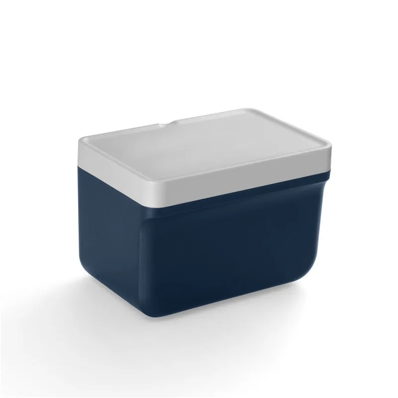 Dark Blue Коробка для туалетной бумаги, водонепроницаемый держатель для бумаги, полка для хранения, коробка, креативное настенное крепление, держатель для рулона бумаги, диспенсер, Товары для ванной комнаты - Цвет: Dark Blue