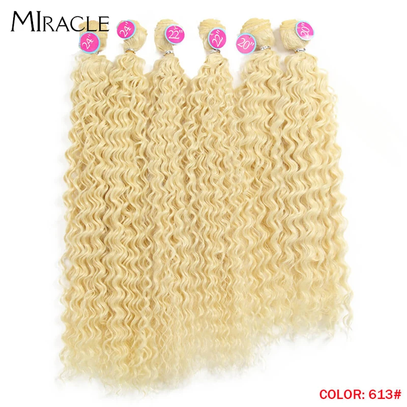 Mechones de pelo rizado Afro con cierre extensiones de cabello sintético, extensión de cabello, mechones de pelo rizado milagroso