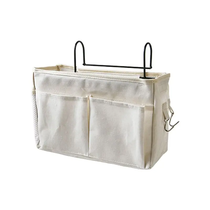 Bedside Caddy Hanging Storage Bag Organizer Dorm Room Phone Book Magazine Holder - Цвет: W
