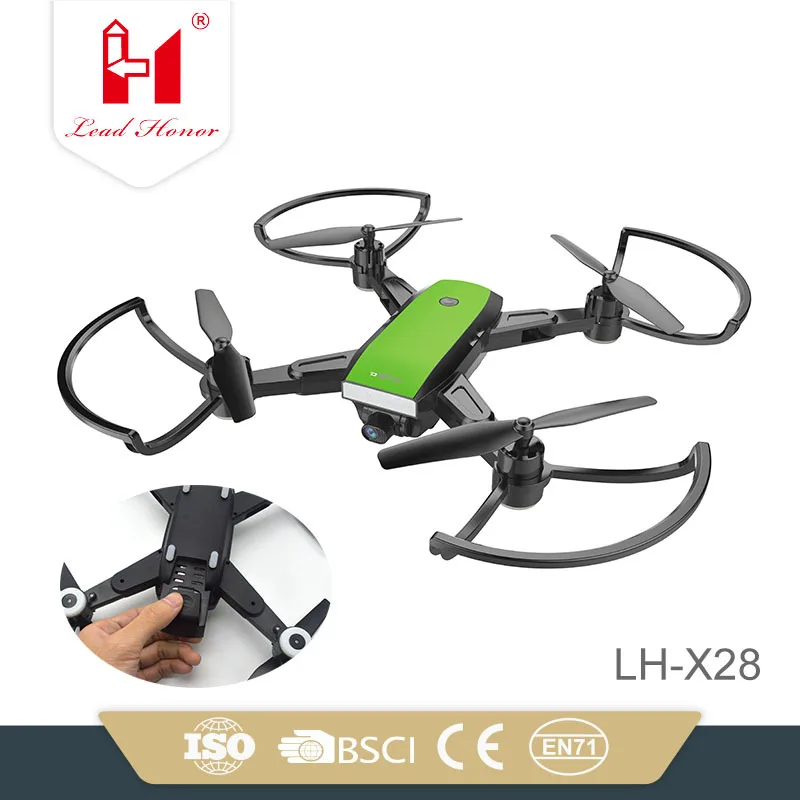 

Lh-x28 Folding Unmanned Aerial Vehicle Set High Remote Control Aircraft Quadcopter Helicopter Charging Drop-resistant