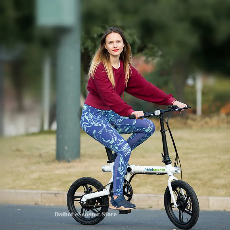 16 Inch Electric Bikes Adults Two Wheel Electric Bicycle 350W 36V Mini Folding Portable Electric Bicycle Bike With APP (26)