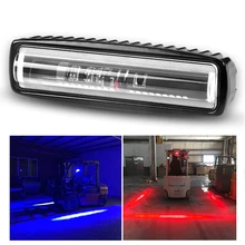 DERI вилочный погрузчик светодиодный светильник 18 Вт Красный Синий зона опасная зона предупреждающий светильник склад вилка грузовик системы безопасный светильник s