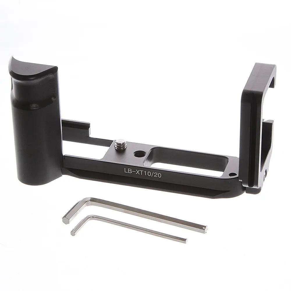 Qr L Piastra Verticale Staffa A Sgancio Rapido Platte Mano Holder Grip Per Fujifilm Fuji X-T10 Arca Swiss