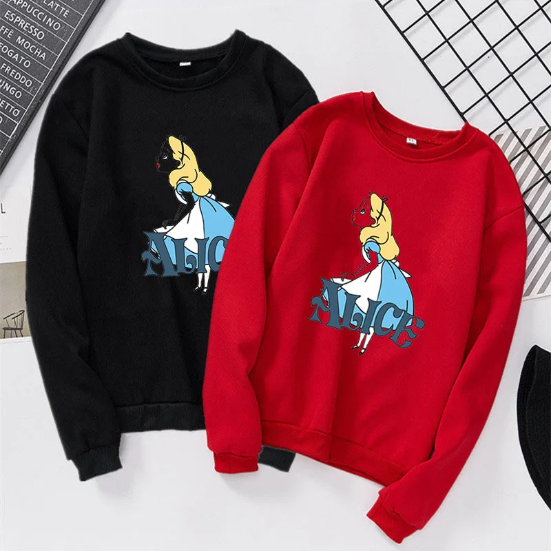 

Winter Loose Printing Knit Sweatshirt Plus Size Female Pullover Tops Women Casual Female Clothes