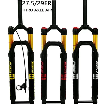 

Bicycle MTB Mountain 27.5 26 29er Suspension Fork Suspension Fork Thru Axle QR Quick Release Rebound adjustment