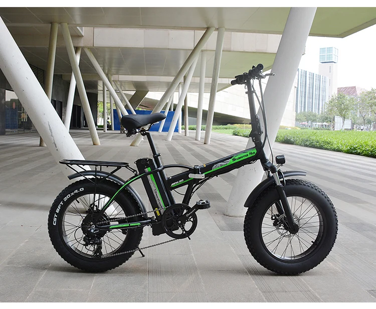 Ebike Electric Bike 500W Electric Fat Bike Beach Bike Folding Electric  Bicycle 48v15ah Lithium Battery Electric Mountain Bike|Electric Bicycle| -  AliExpress