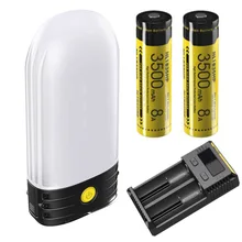 NITECORE LR50, usb фонарь для кемпинга с зарядкой, 9 светодиодов с высоким цветопередачей, макс. 250 люмен, многофункциональный светильник, уличный фонарь, фонарь для поиска, спасательный фонарь