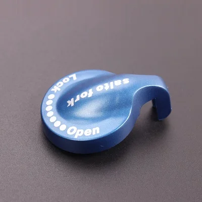 XCR EPIXON Front Fork Damping Lock Switch Adjustment Cover Shoulder Control Damping Locking Cap Switch Repair Accessories - Color: Lock Cover