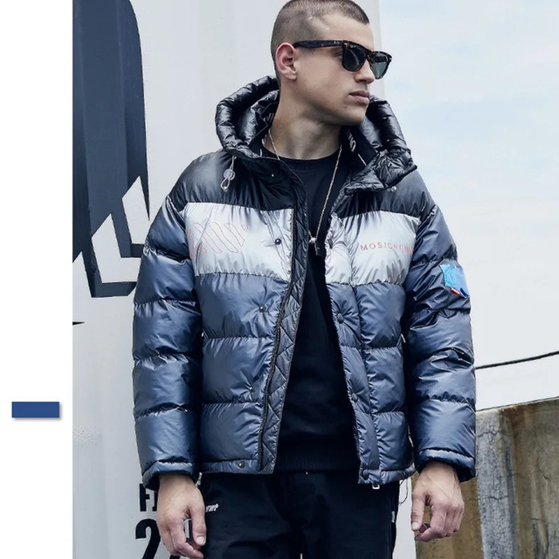 

Men New Winter Jacket Cotton-padded Jacket Breathable Thick and Warm Men's Casual Coat