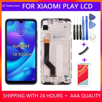 

5.84 Inch Screen Replacement For Xiaomi Play 2280*1080 PX LCD Display & Touch Screen Digitizer Frame Assembly Set For MI Play